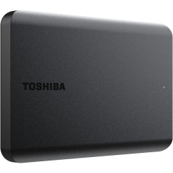 Hard Disk Esterno Toshiba Canvio Basics 1TB 2.5" USB 3.2 – Portatile, Plug & Play, Nero