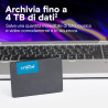 Crucial BX500 SSD 2TB 2.5" SATA III – Prestazioni Veloci e Ampia Capacità
