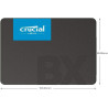 Crucial BX500 SSD 500GB 2.5" SATA III – Velocità e Affidabilità per PC e Laptop