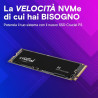 Crucial NVMe M.2 1TB SSD PCIe - Prestazioni Ultra Veloci per PC e Laptop