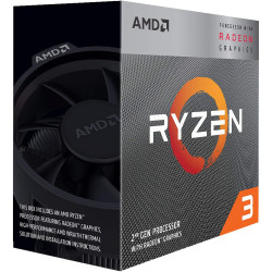 AMD Ryzen 3 3200G 3.6GHz Quad-Core CPU AM4 con Grafica Vega | 4MB Cache | 65W