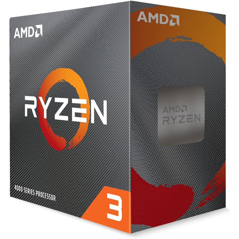 AMD Ryzen 3 4100 3.8GHz Quad-Core AM4 | 4MB Cache | CPU Box Desktop