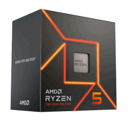 Processore AMD Ryzen 5 7600 6 Core 12 Thread 3.8GHz AM5 Box - 32MB Cache, Prestazioni Elevate