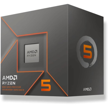AMD Ryzen 5 8500G 6-Core 3.5GHz (5GHz Turbo) 16MB AM5 CPU Box Originale