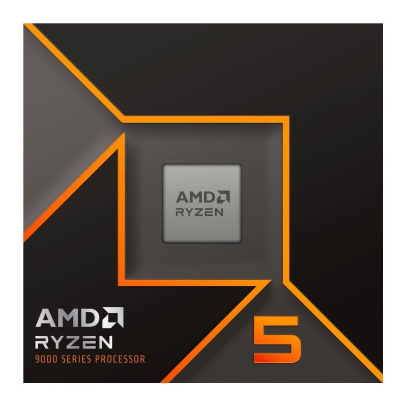 AMD Ryzen 5 9600X 6-Core 3.9GHz (Boost fino a 5.4GHz) 38MB Cache AM5 - Versione Box