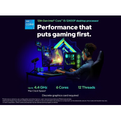 Intel Core i5-12400F 2.50GHz | 6-Core | 18MB Cache | LGA 1700 | Prestazioni Potenti Senza Grafica Integrata
