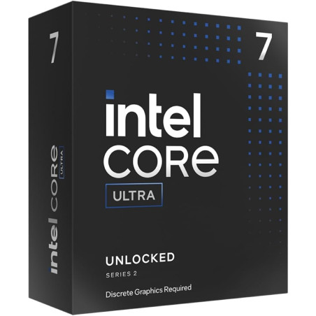 Intel Core Ultra 7 265KF Processore fino a 5.5 GHz | Cache 30MB | Socket FCLGA1851 – Box senza Dissipatore