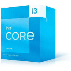 Intel Core i3-13100F Processore 3.40GHz | 4 Core, Cache 12MB | LGA 1700 – Box Ufficiale senza Grafica Integrata