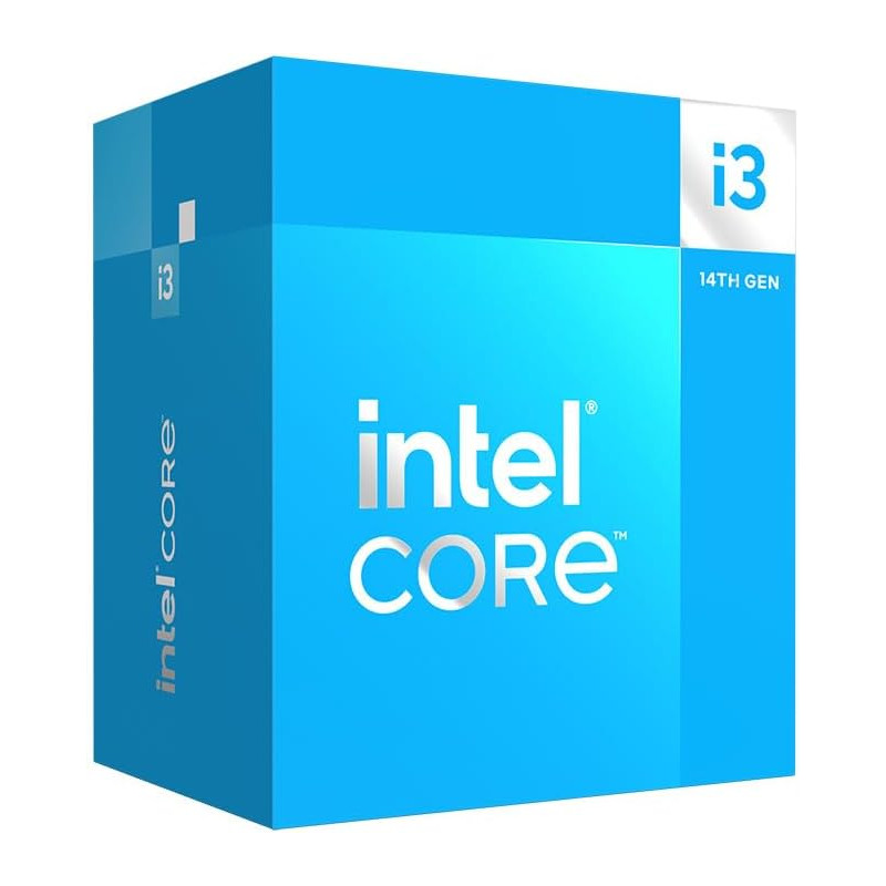 Intel Core i3-14100 Processore fino a 4.7GHz | 4 Core, Cache 12MB | LGA 1700 – Box Ufficiale Intel