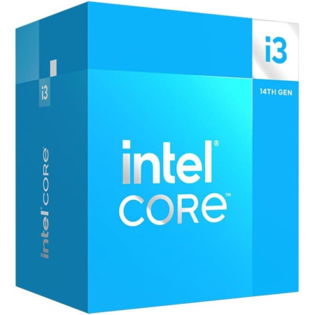 Intel Core i3-14100F Processore fino a 4.7GHz | 4 Core, Cache 12MB | LGA 1700 – Box Ufficiale senza Grafica Integrata