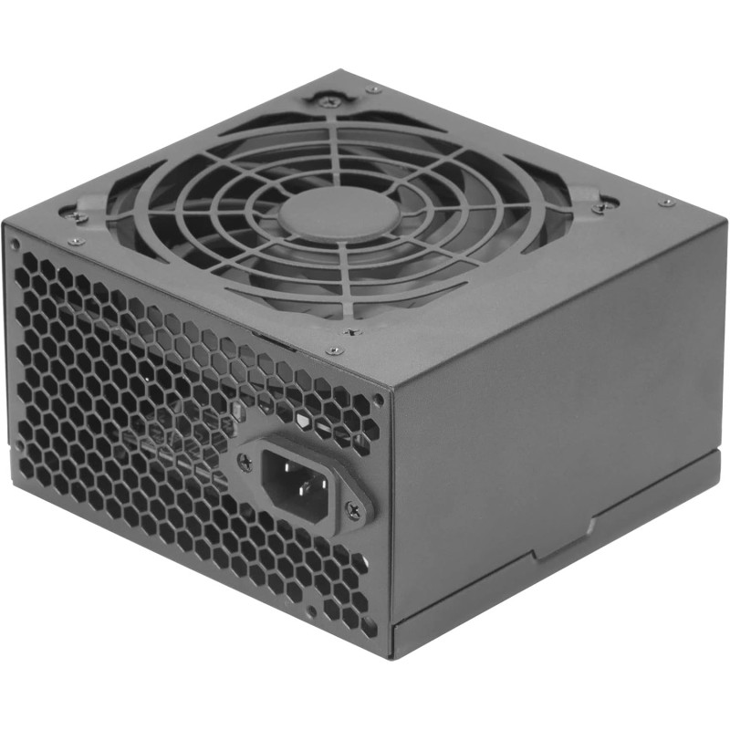 Alimentatore Tacens 600W ATX 85% Bronzo, 120mm Fan, Nero – Conforme alle Normative Europee