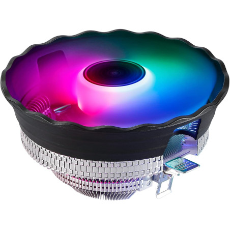Dissipatore CPU Jotun DF120 RGB - Compatibile Intel LGA1156/1200/1155/1151/1150/1700 - Ventola 120mm PWM Low Profile