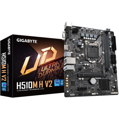 GIGABYTE H510M-H-V2 Scheda Madre | LGA1200, DDR4, LAN, USB 3.2, Formato Micro-ATX – Trinacria Store