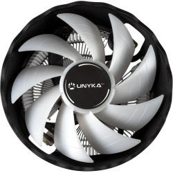 Dissipatore CPU Jotun DF120 RGB - Compatibile Intel LGA1156/1200/1155/1151/1150/1700 - Ventola 120mm PWM Low Profile