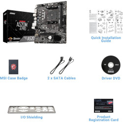 Scheda Madre MSI A520M-A PRO | AM4, DDR4, LAN Gigabit, 6x USB 3.2 + 6x USB 2.0 – Trinacria Store