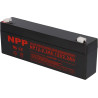 Batteria NPP 12V 2.3Ah – Morsetti Faston Piccoli | Al Piombo Sigillata VRLA Senza Manutenzione