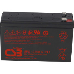 Batteria CSB 12V 6Ah – Morsetti Faston Grande/Piccolo | Al Piombo Sigillata VRLA Senza Manutenzione