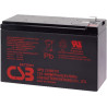 Batteria CSB 12V 9Ah UPS12460 – Faston Grande 6.35mm | Al Piombo Sigillata VRLA Senza Manutenzione per UPS e Sicurezza