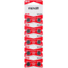 Batteria Maxell A76 LR44 AG13 – Alcalina a Bottone | Blister da 10 Pezzi | Ideale per Orologi, Telecomandi e Giocattoli