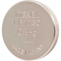 Batteria Maxell A76 LR44 AG13 – Alcalina a Bottone | Blister da 10 Pezzi | Ideale per Orologi, Telecomandi e Giocattoli