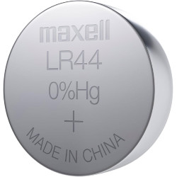 Batteria Maxell A76 LR44 AG13 – Alcalina a Bottone | Blister da 10 Pezzi | Ideale per Orologi, Telecomandi e Giocattoli
