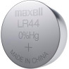 Batteria Maxell A76 LR44 AG13 – Alcalina a Bottone | Blister da 10 Pezzi | Ideale per Orologi, Telecomandi e Giocattoli