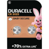 Pila al Litio CR2025 Duracell – Confezione da 2 Pezzi | Ideale per Orologi, Chiavi Auto e Dispositivi Elettronici