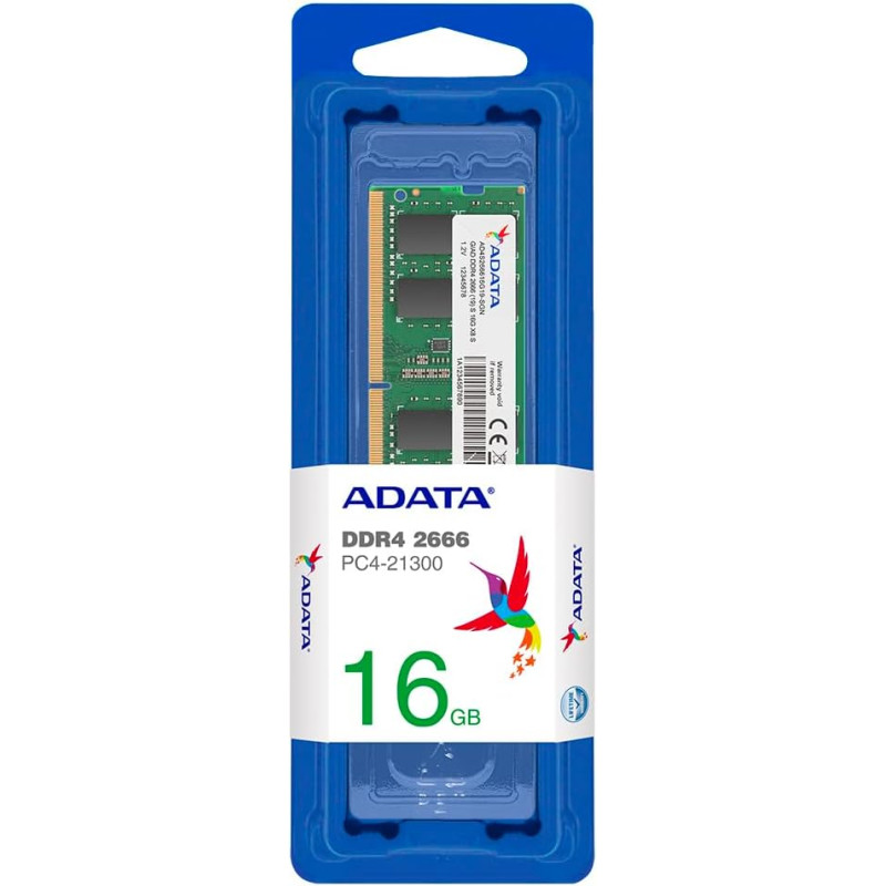 RAM ADATA 16GB DDR4 2666MHz SO-DIMM | Laptop PC Notebook | Trinacria Store