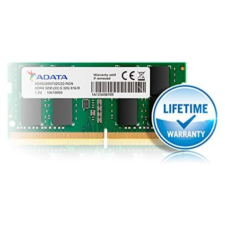 RAM Notebook ADATA 8GB DDR4 3200MHz SO-DIMM – Upgrade Veloce e Affidabile