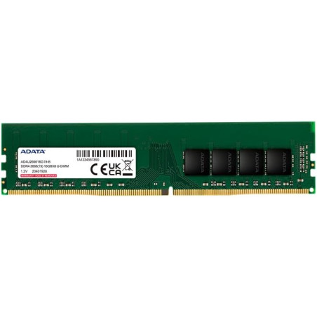 ADATA 16GB DDR4 2666MHz DIMM – Memoria RAM Desktop AD4U266616G19-SGN | Trinacria Store