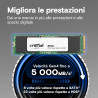 Crucial E100 480GB SSD NVMe M.2 2280 – Unità a Stato Solido Veloce e Affidabile per PC e Laptop | Trinacria Store