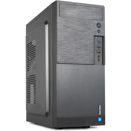 Case Midi Tower ATX USB 3.0 Black Vultech - Design Elegante e Spazioso per PC Desktop
