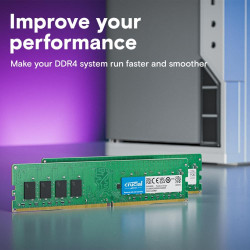 Crucial 16GB DDR4 3200MHz CL22 – Memoria RAM Affidabile e Veloce per il Tuo PC