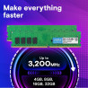 Crucial 16GB DDR4 3200MHz CL22 – Memoria RAM Affidabile e Veloce per il Tuo PC