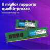 Crucial 32GB DDR4 3200MHz CL22 - Memoria RAM per PC Desktop e Gaming