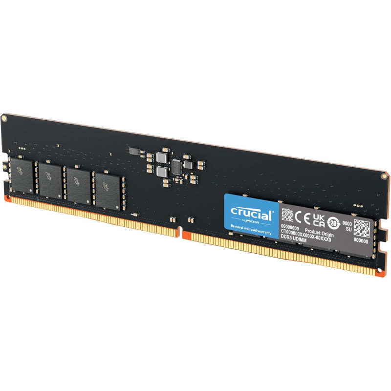 Crucial 16GB DDR5 5600MHz CL46 1.1V - Memoria RAM Ad Alte Prestazioni per PC Desktop e Gaming