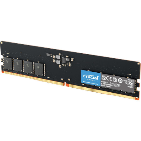 Crucial 16GB DDR5 5600MHz CL46 1.1V - Memoria RAM Ad Alte Prestazioni per PC Desktop e Gaming