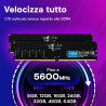 Crucial 32GB DDR5 5600MHz CL46 1.1V - Memoria RAM Ultra Veloce per PC e Gaming