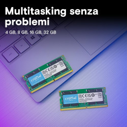 Crucial 16GB DDR4 3200MHz SO-DIMM - RAM ad Alte Prestazioni per Notebook e Mini PC